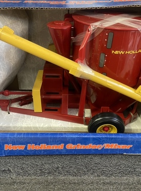 ertl 1/16 纽荷兰 new holland搅拌机拖拉机 拖斗模型工程车农机