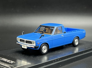 Hi-Story 1:43 日产 达特桑 DATSUN SUNNY 皮卡 蓝色树脂汽车模型