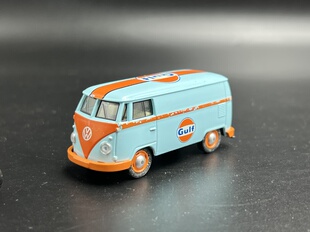 巴士 大众 货车面包车海湾石油Gulf 散瑕缺 合金汽车模型