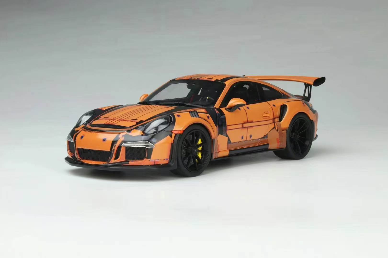 Gt Spirit 1 18 保时捷 911 991 GT3 RS 积木涂装 树脂汽车模型