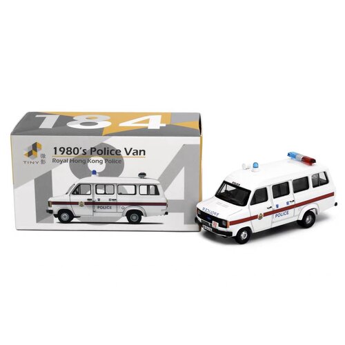 微影 Tiny 福特 香港警车 AM8476 大头福 1980  合金汽车模型 184