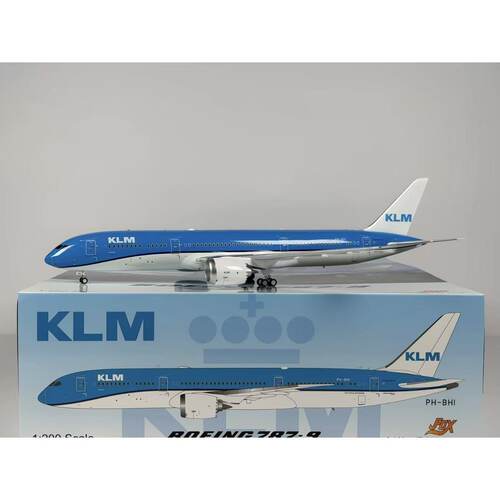 KLM Inflight Jfox 1:200 荷兰皇家航空 波音 787-9 PH-BHI 航模