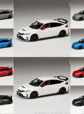Hobby Japan 1:43 本田 CIVIC 思域 TYPE R FL5 合金汽车模型 HJD