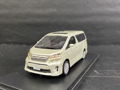 原厂 1/43 丰田 埃尔法 初代 Alphard Vellfire V6 树脂汽车模型