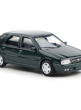 拓意 XCARTOYS 1:64 雪铁龙 富康 ZX 墨绿色 合金汽车模型  Y2-03