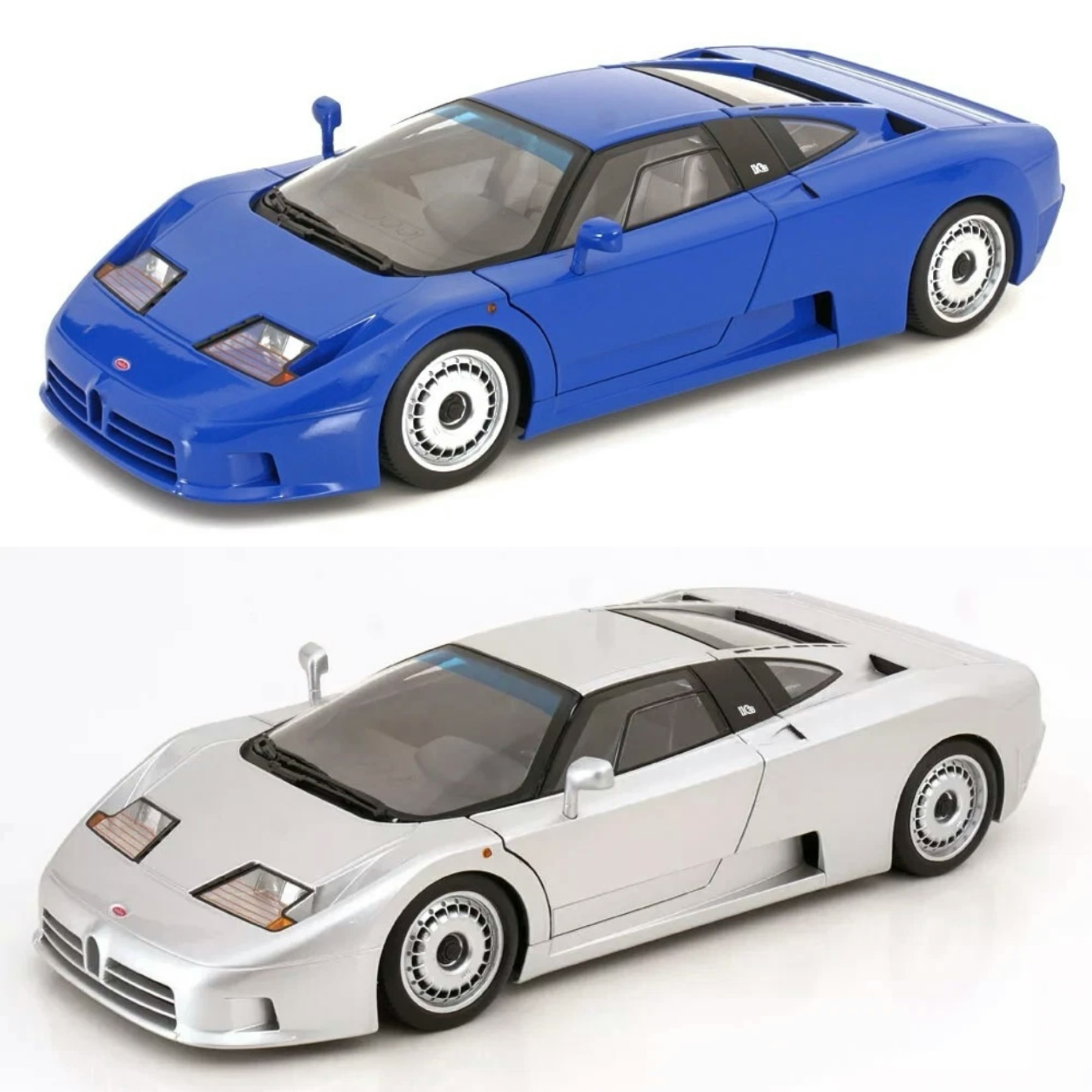 KK 1:12 布加迪 Bugatti EB110 1991 跑车 可开门 合金汽车模型