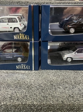 Mark43 1:43 本田 Honda city turbo 仿真树脂汽车模型 收藏摆件