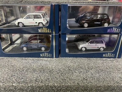 Mark43 1:43 本田 Honda city turbo 仿真树脂汽车模型 收藏摆件