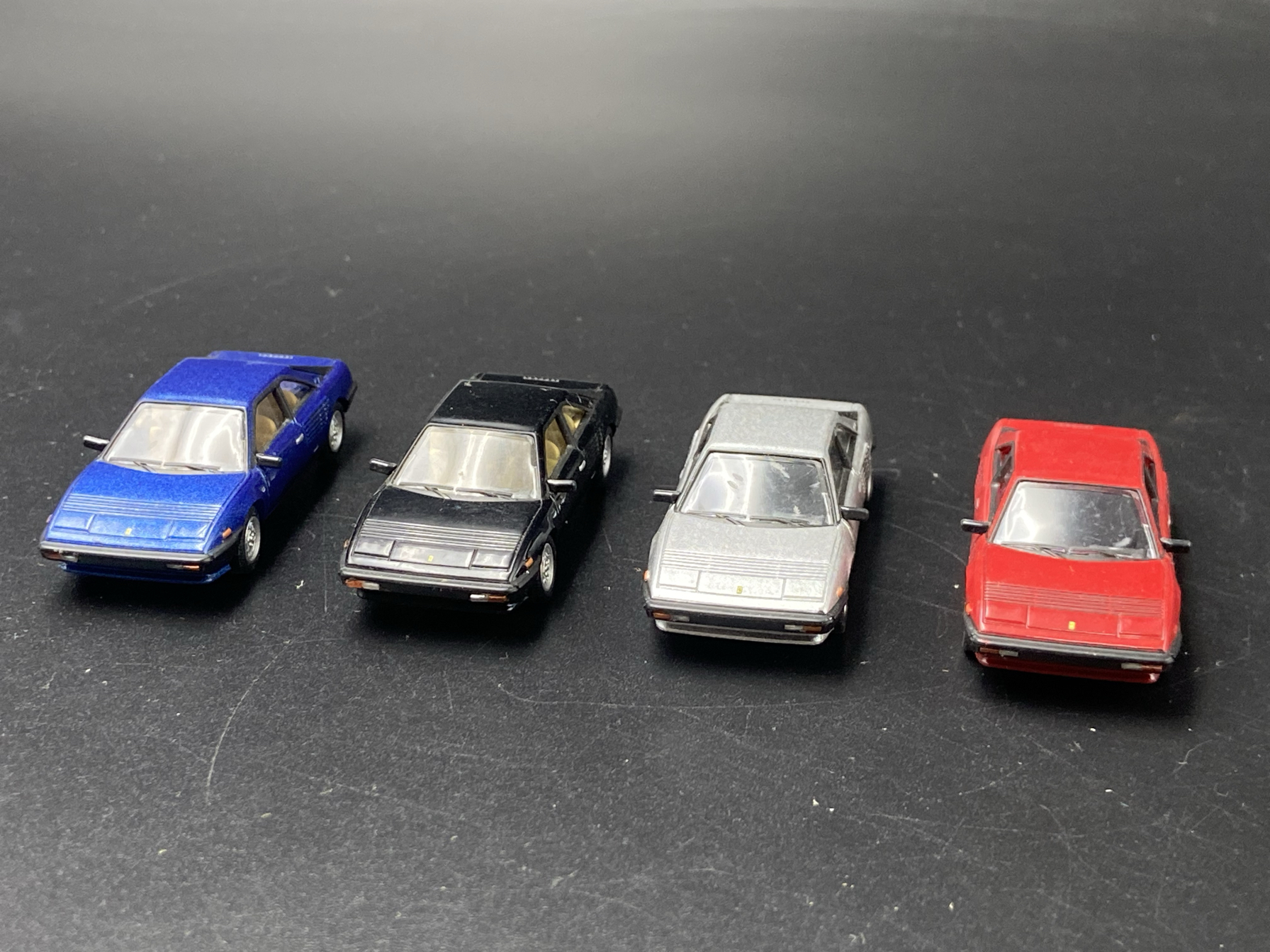 PCX 1:87 法拉利 Mondial 跑车 ho比例 汽车模型 散包默认瑕疵