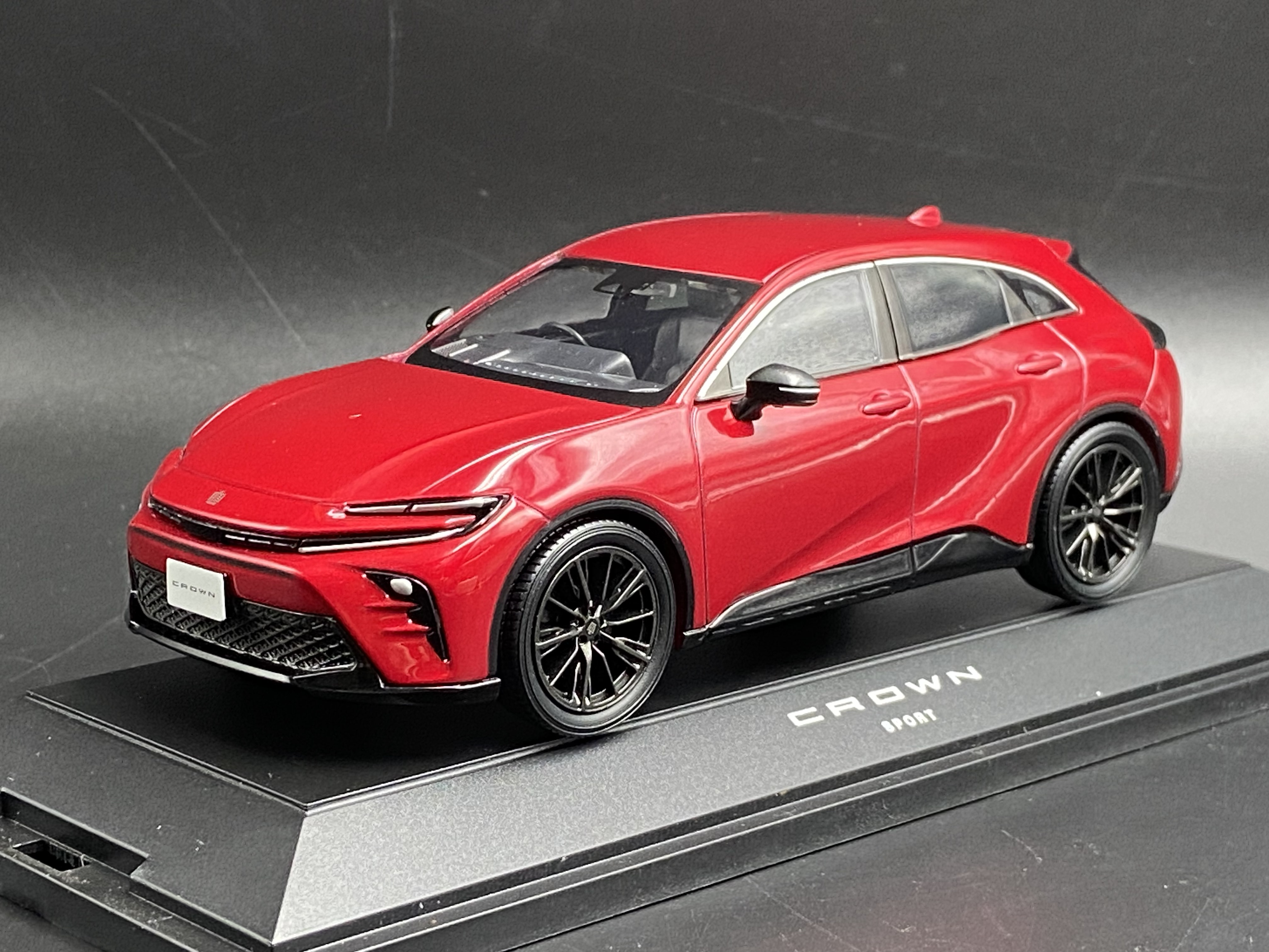 原厂 1:30 丰田 卡罗拉 COROLLA GR 合金汽车模型 红色 日版 收藏