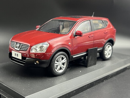 原厂 1:18 日产 尼桑 逍客 QASHQAI 老款 红色 合金汽车模型