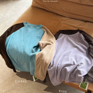 T恤秋冬上衣打底衫 儿童保暖亲肤长袖 超轻氧糯糯衣 张恩朵童装