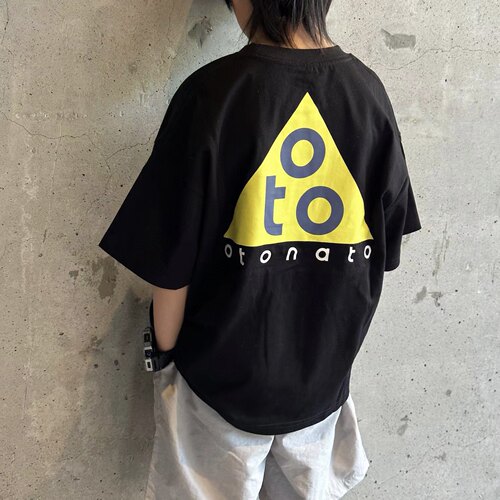 男童宽松撞色彩色印花短袖T恤