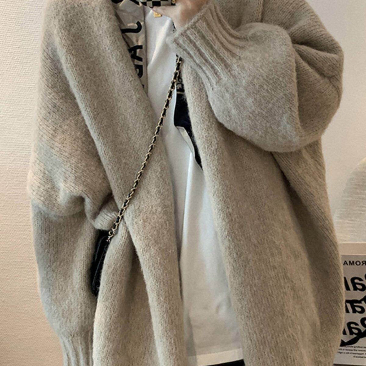 2026春季新款韩版软糯慵懒温柔风高级感小个子针织毛衣开衫外套女