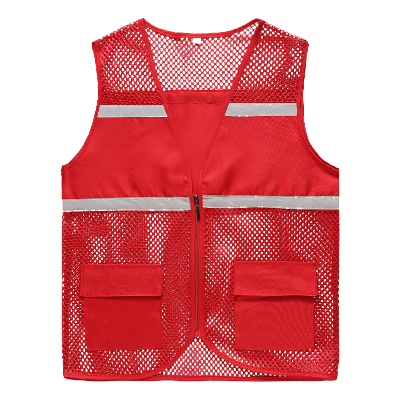 志愿者马甲定制夏季网布透气义工活动反光背心外卖代驾安全服印字