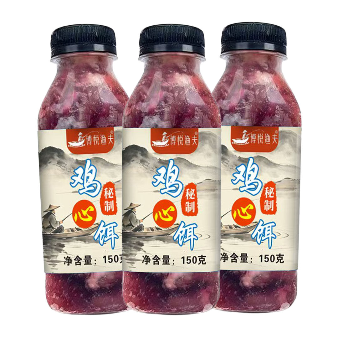 博悦渔夫鸡心饵黑坑野钓大口鲶