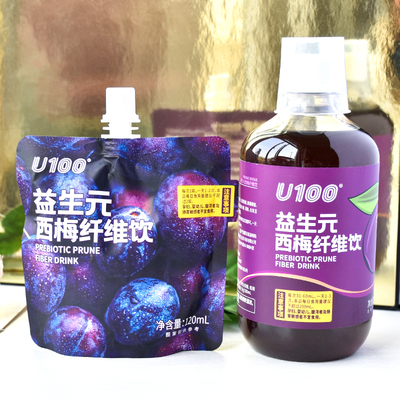 益生元西梅纤维果饮网红休闲小吃