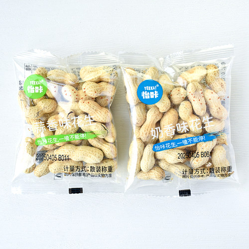 怡咔蒜香味花生奶香味花生