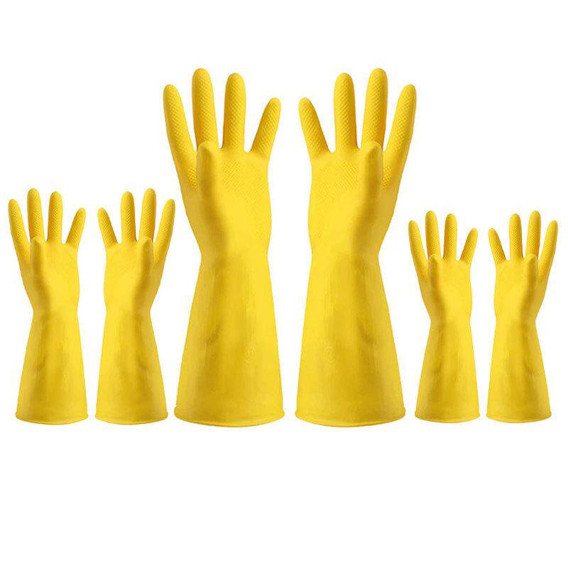 【质价甄选】3双牛筋手套劳保耐用洗衣洗碗手套常规家务手套CX-SQ