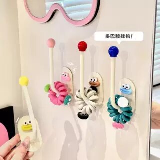 卫生间免打孔壁挂发饰收纳挂钩