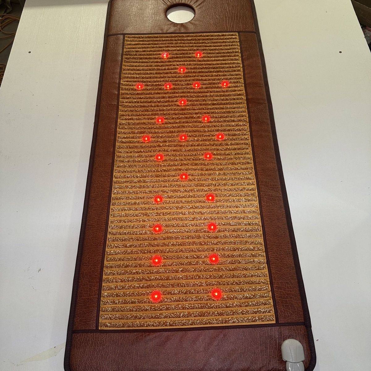 黄土球光子能量床垫负离子远红外线理疗加热床垫