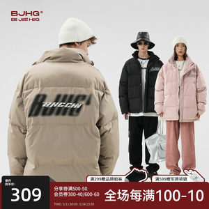 BJHG美式新款情侣棉服面包服外套