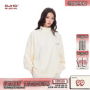 BJHG不计后果 舒绒半高领打底衫卫衣男款冬季内搭美式宽松长袖T恤