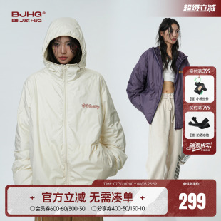 2025新短款 BJHG不計(jì)后果輕薄款 羽絨服男款 冬季 潮牌情侶連帽防寒服