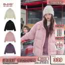 BJHG不计后果棉服男冬季 情侣面包服外套女 棉衣加厚麂皮绒潮牌美式