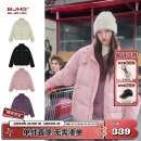 BJHG不计后果棉服男款 情侣面包服外套女 冬棉衣加厚麂皮绒潮牌美式