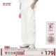 子男秋冬白色运动冲锋长裤 裤 女 BJHG不计后果工装 张艺兴宋雨琦同款