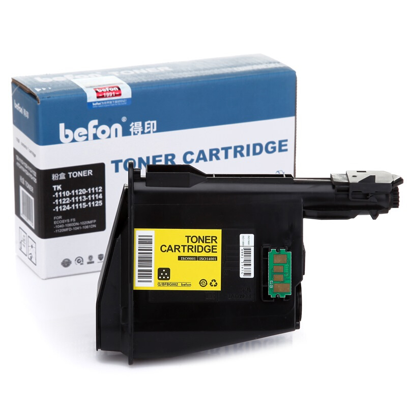 得印(befon)TK1113黑色墨粉盒 适用京瓷FS-1040 1041 1060DN 1061DN 1020MFP 1120MFP 1025 1125 1220
