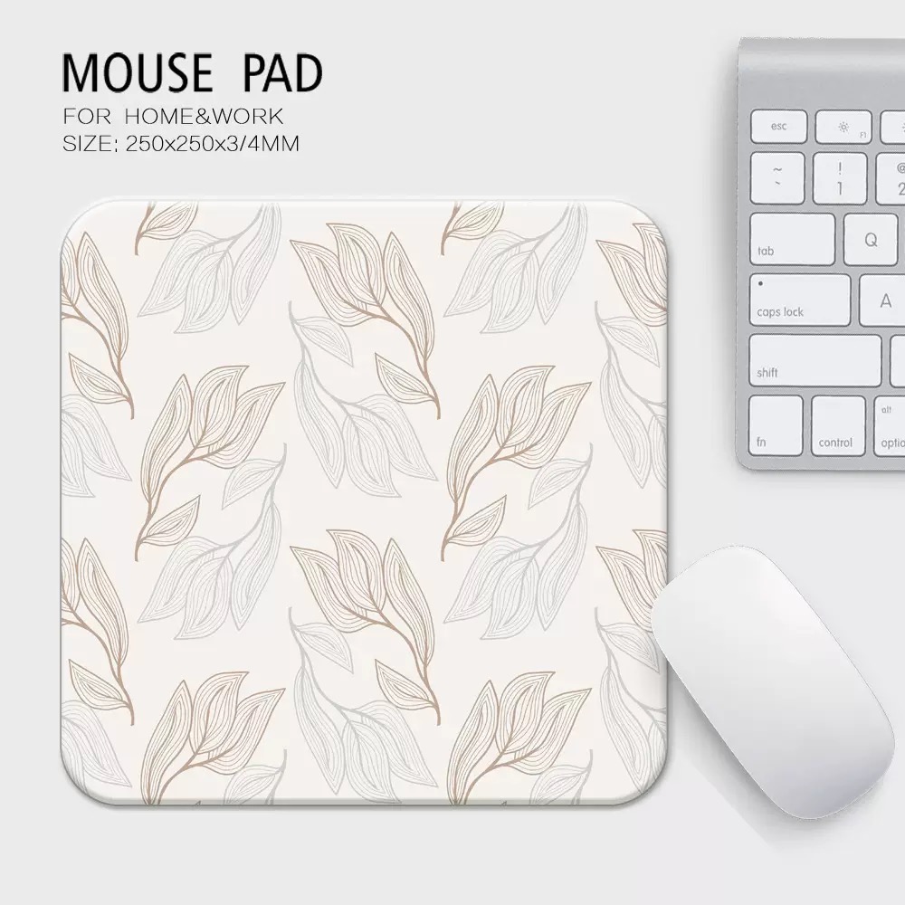 简约小清新INS鼠标垫办公滑鼠垫小号桌垫mousepad柔软舒适布面垫