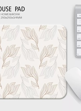 简约小清新INS鼠标垫办公滑鼠垫小号桌垫mousepad柔软舒适布面垫