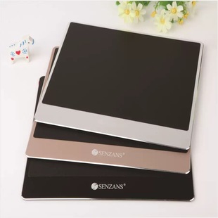 铝合金鼠标垫硬质金属丝滑铝制鼠标垫游戏办公桌垫防水防滑鼠标垫