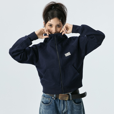 连帽卫衣印花宽松潮牌新款帽衫