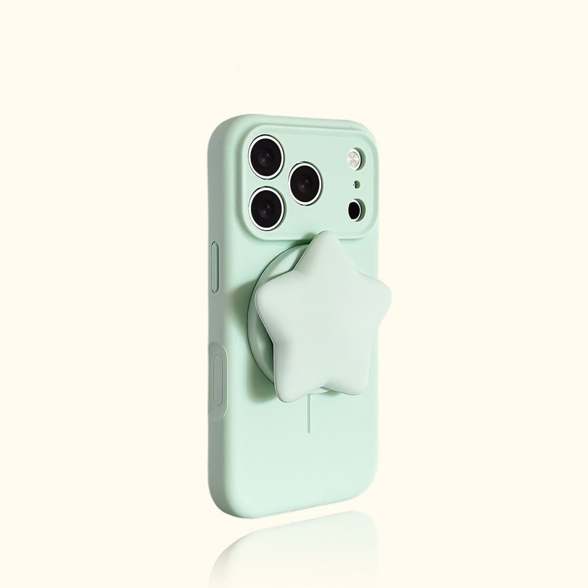 顽界磁吸星星支架液态硅胶适用苹果iPhone17promax手机壳16pro全包ai拍照按键18pro新款简约15女款防摔保护套