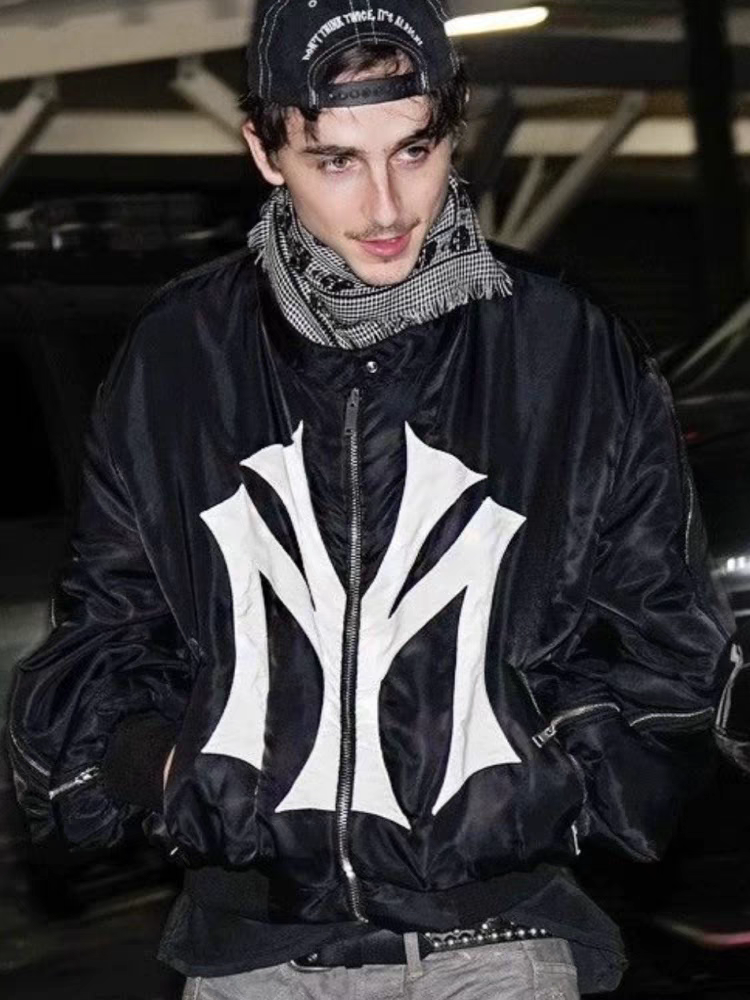 thumbnail for Mowalola My City Zipper Jacket Ma-1 Bomber Yvl Playboicarti Same Style as Sweet Tea