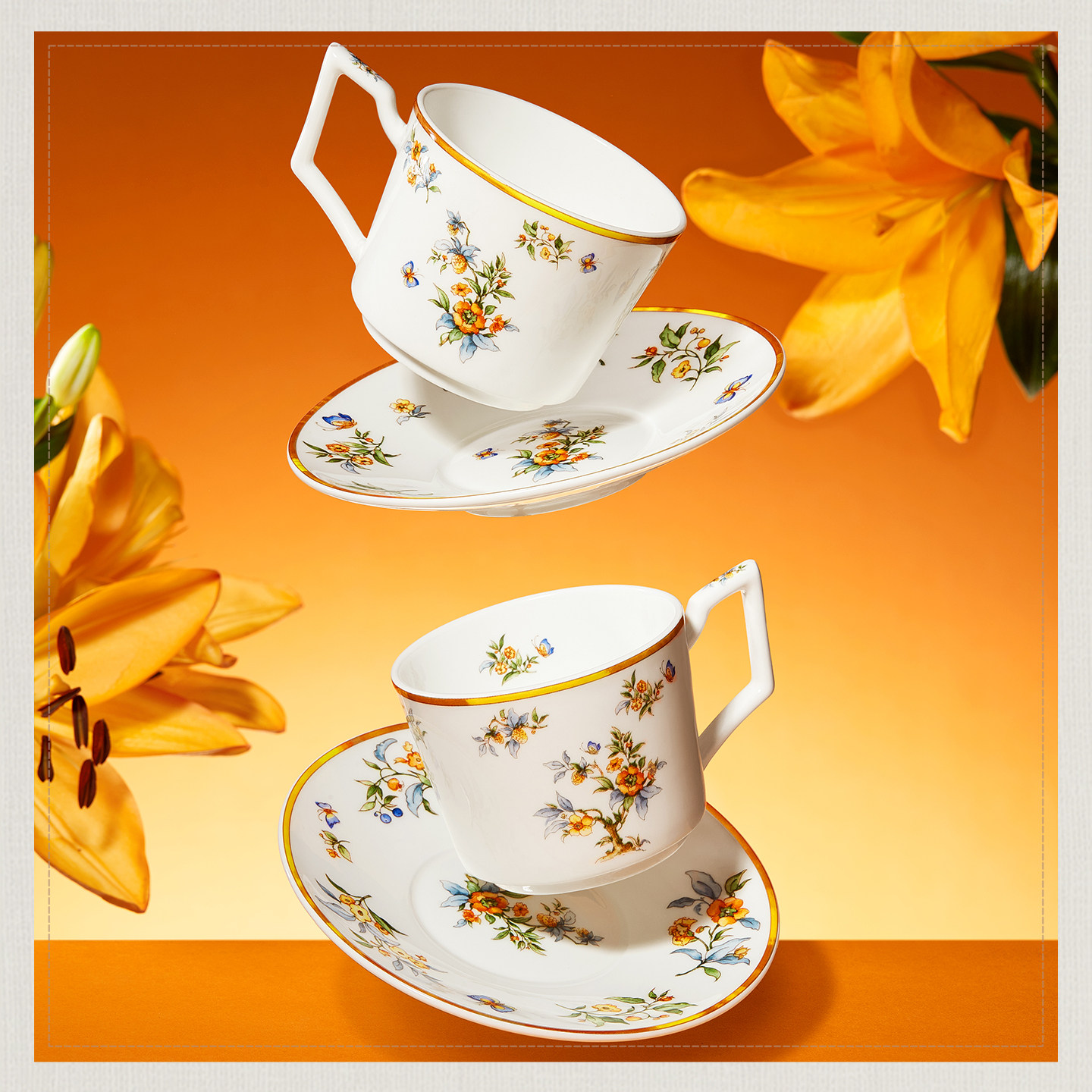 玛戈隆特和美家园咖啡杯碟高颜值女士咖啡杯马克杯咖啡器具茶具