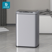 感应垃圾桶家用带盖子智能电动厨房客厅卧室不锈钢轻奢大容量新款