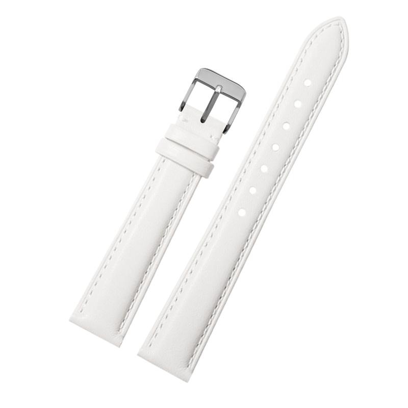 vck真皮表带适用天梭心媛杜鲁尔