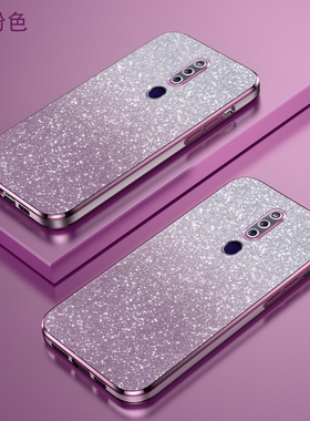 适用OPPO F11Pro手机壳硅胶女新款oppof11保护套f11pro电镀全包防摔摔个性创意CPH1969男opopf11软外壳钢化膜