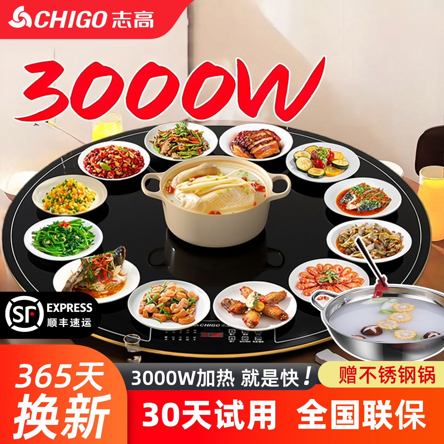 志高圆形多功能保温板