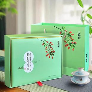 江南好枸杞芽茶宁夏特产芽尖茶枸杞叶绿茶小袋装送礼