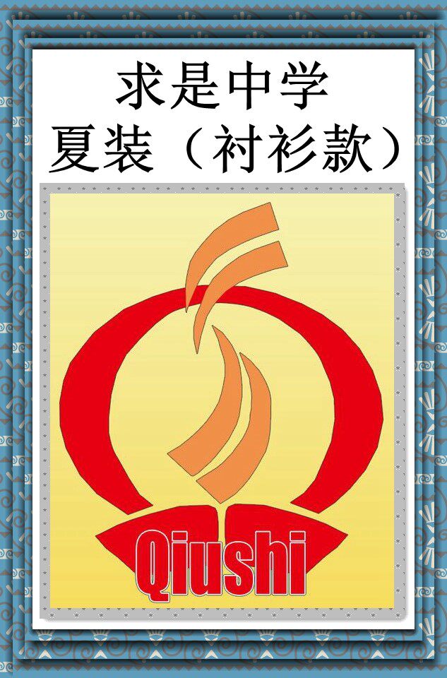 学校推荐桐乡市求是实验中学 夏装(衬衫款) 校服 专拍