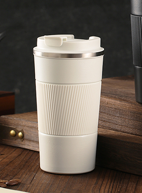 JUMPINJOK 车载简约美式咖啡保温杯便携水杯子男士高颜值办公室女