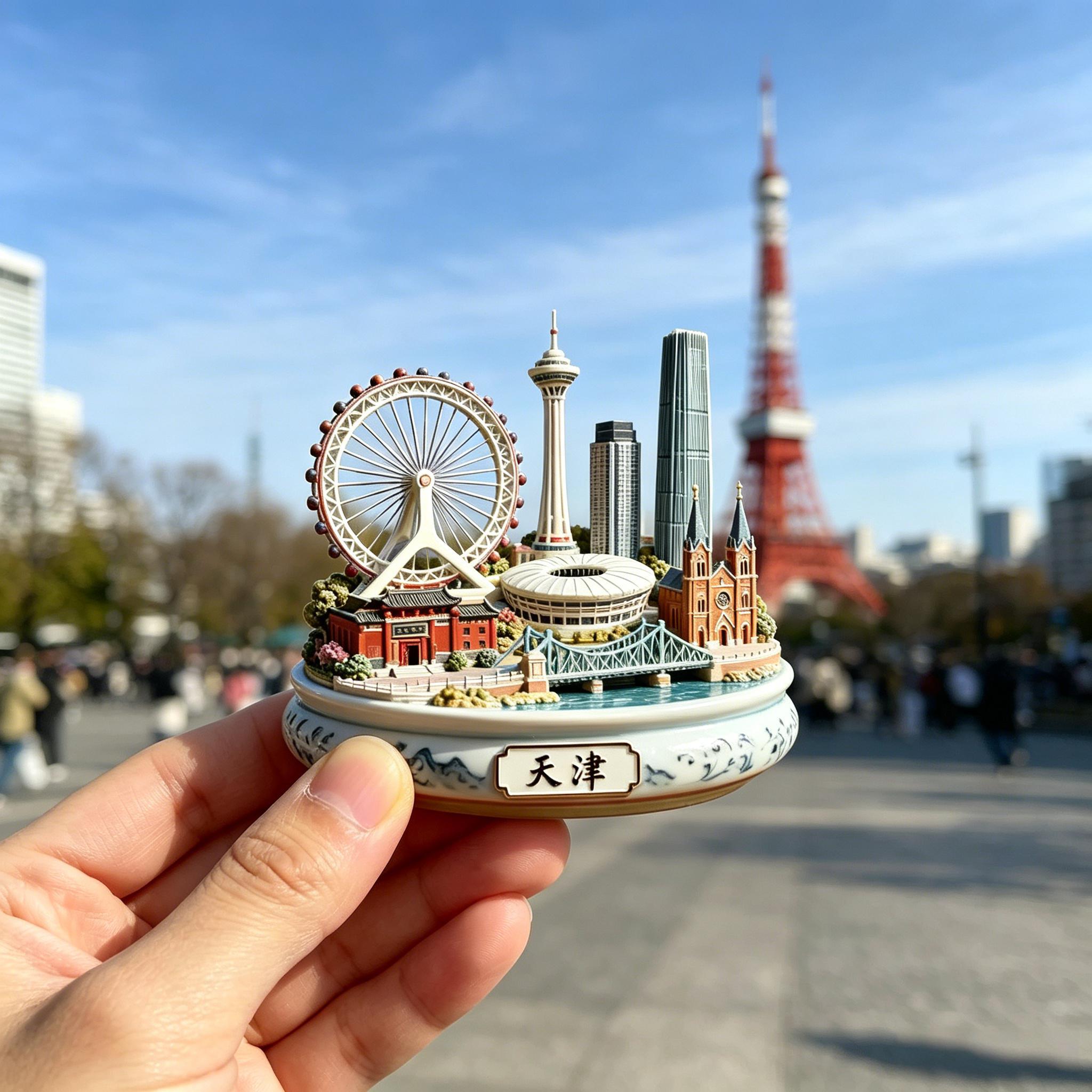 天津3D浮雕金属冰箱贴磁吸定制