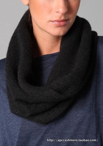 APCSHOP CASHMERE羊绒围脖套头脖套冬季女士保暖百搭时尚纯色设计|ruв категории Аксессуары, шарф/шарф/шаль - от Buy2taobao.com для оказания профессиональной услуги покупки агента Taobao