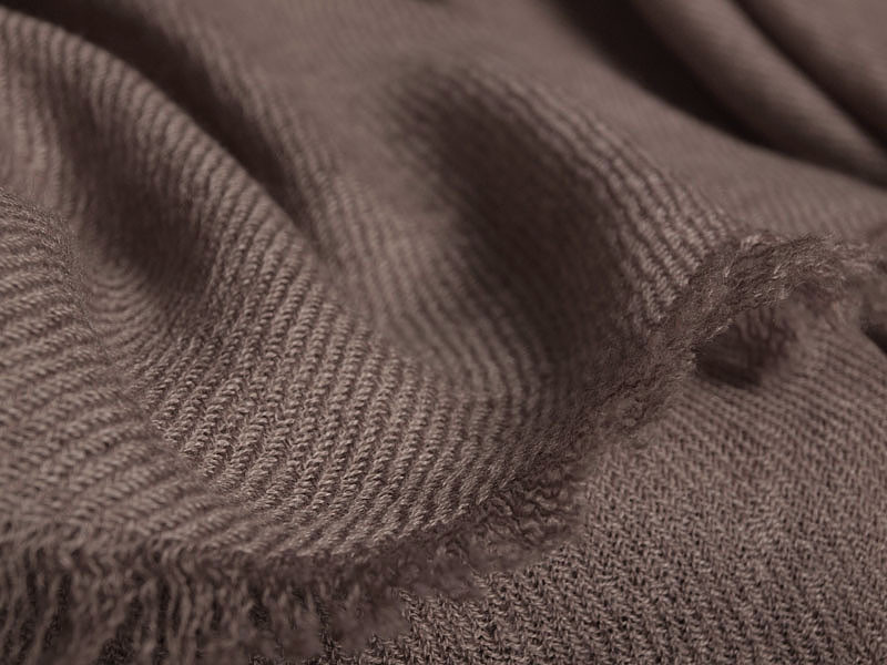 APCSHOP 法国小众软糯克什米尔斜纹羊绒围巾女士春秋薄款披肩两用