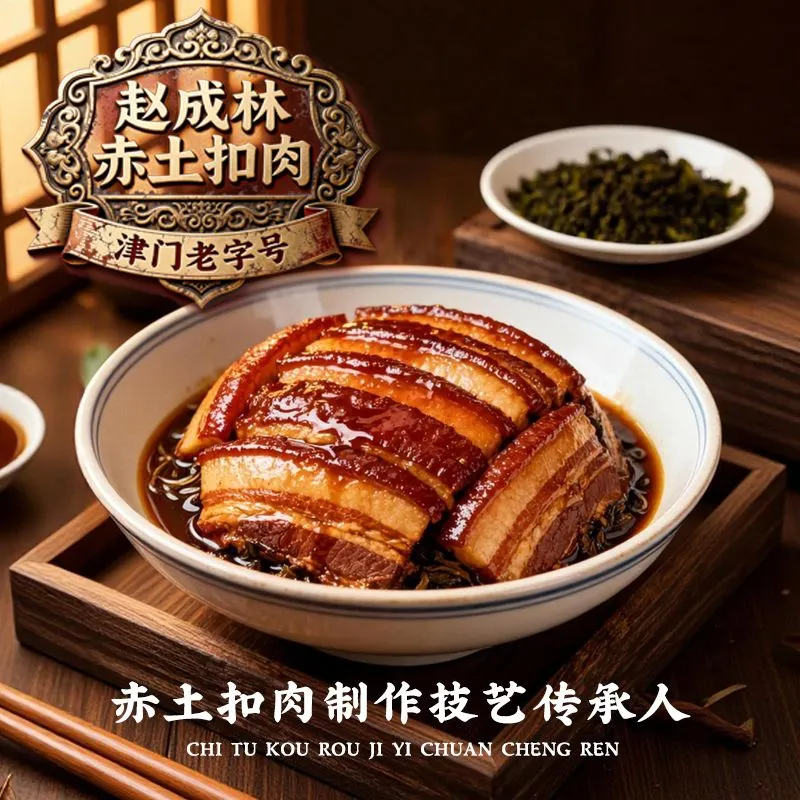 赵成林赤土扣肉卤味美食熟食方便快手菜加热即食年货家宴精华版